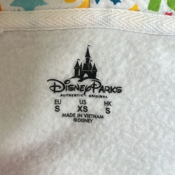 Disney Parks 2015 Mickey Mouse Full Zip Hoodie Sweatshirt Walt Disney World XS - Picture 8 of 11